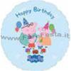 PALLONE 18" BUON COMPLEANNO "PEPPA PIG"