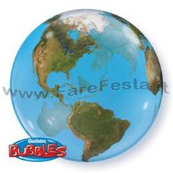 22" BUBBLE "GLOBO TERRESTRE MAPPAMONDO"