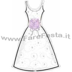 PALLONE VESTITO MANICHINO "SPOSA"