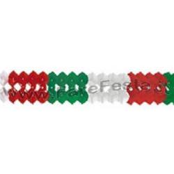 GHIRLANDA TRICOLORE 4 MT