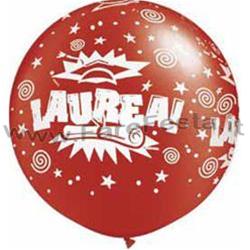 PALLONE 3' ROSSO "LAUREA!