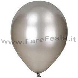 PALLONCINI ARGENTO METALIZZATO 100PZ