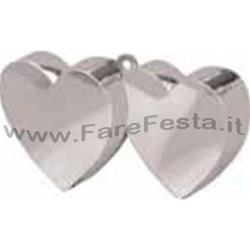 PESINO DOPPIO CUORE ARGENTO 170GR.