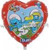 PALLONE "I PUFFI - SMURF & SMURFETTE"