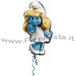 PALLONE "PUFFETTA - SMURFETTE" SUPER SHAPE 