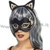 SET MASCHERA E ORECCHIE GATTINA LEOPARDATA