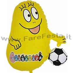 PALLONE "BARBABRAVO - BARBAPAPA' " GIALLO