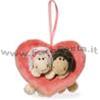 CUORE IN PELUCHE DECORATIVO 12,5X9,5CM