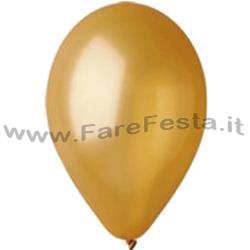 PALLONE METALLIZZATO 30CM ORO