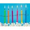 CANDELE COLORATE 6PZ