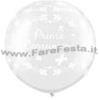 PALLONE "PRIMA COMUNIONE" TRASPARENTE