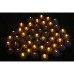 50 LED LUMINOSI  LUCE GIALLA PER PALLONE - PALLONCINO - BALLOON