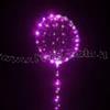 BOLLA LED ROSA - PINK BUBBLE BALLOON - PALLONE BOBO