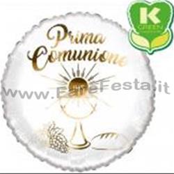 PALLONE "PRIMA COMUNIONE" ORO