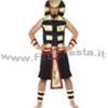 COSTUME FARAONE, VESTITO, COPRICAPO, CINTURA, POLSINI E CAVIGLIERE